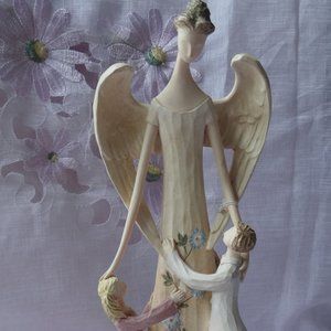 Giftcraft Eden's Angels Comfort Statue Figurine 9" tall ornament collection
